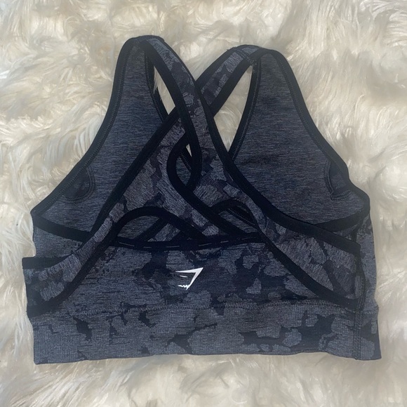 GymShark ADAPT CAMO SEAMLESS SPORTS BRA - Picture 4 of 8
